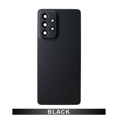 Samsung A53 5G Back Cover Glass Black (Best Aftermarket)