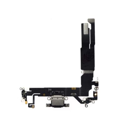 Charging Port Flex Black for iPhone 16 (Pulled)